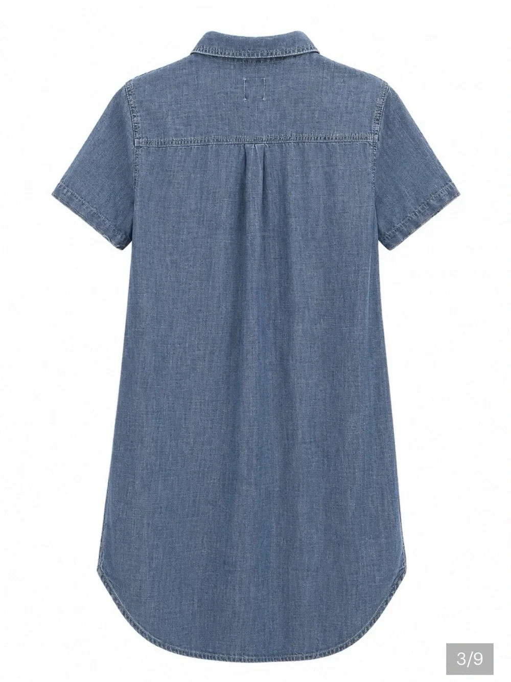 GAP Denim Shirt Dress - Blue - Picture 3 of 6